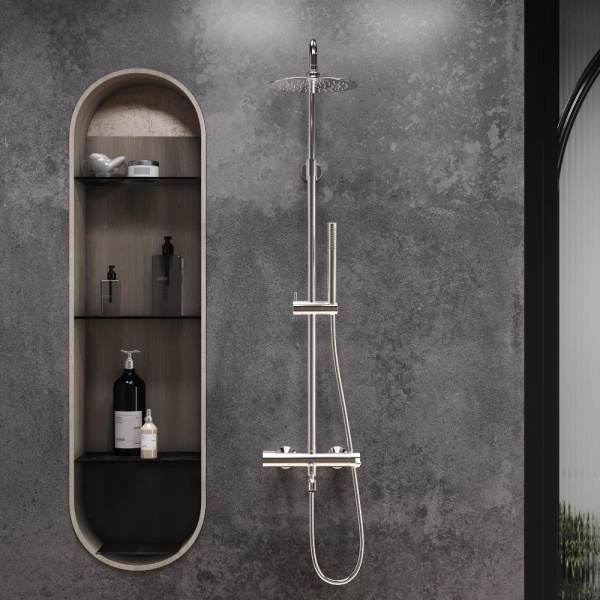 Душевая система с изливом Damixa Scandinavian Pure 936740000 Душевая система с изливом Damixa Scandinavian Pure 936740000