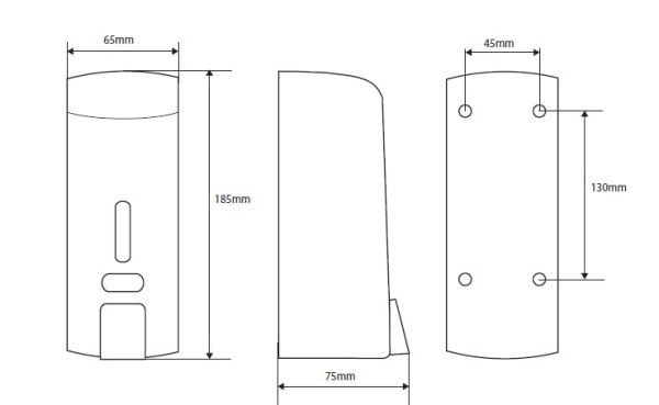 Диспенсер для жидкого мыла Bemeta Hotel 121209145
