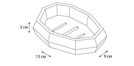 Мыльница FIXSEN FLAT FX-290-4