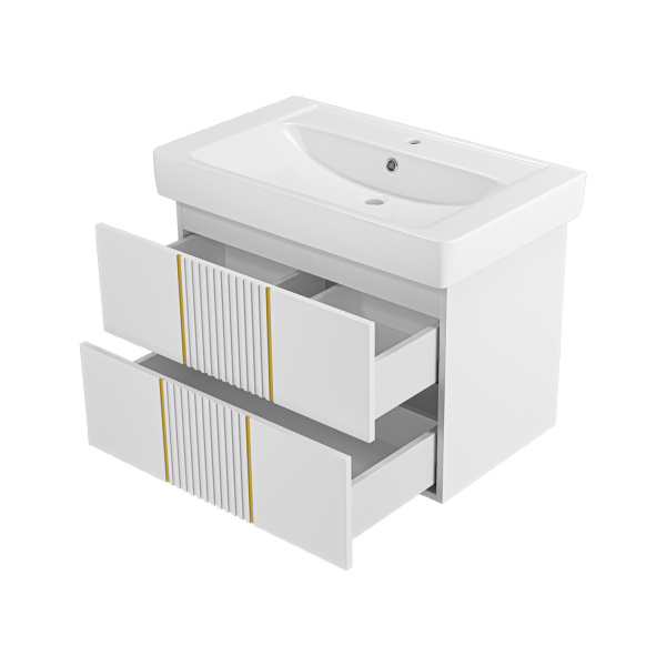 Тумба с раковиной 80 см Brevita Vega УТ000022670