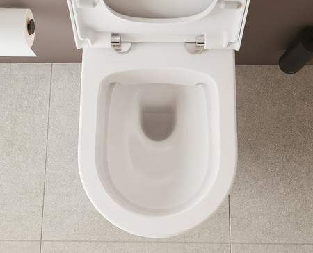 Подвесной унитаз безободковый Vitra Sanibelle 7551B003-0075 без сиденья