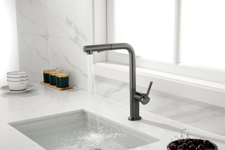 Смеситель для кухни Paulmark Neo Ne214419-B