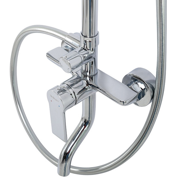 Душевая система BelBagno Aurora AURORA-VSCM-CRM Душевая система BelBagno Aurora AURORA-VSCM-CRM