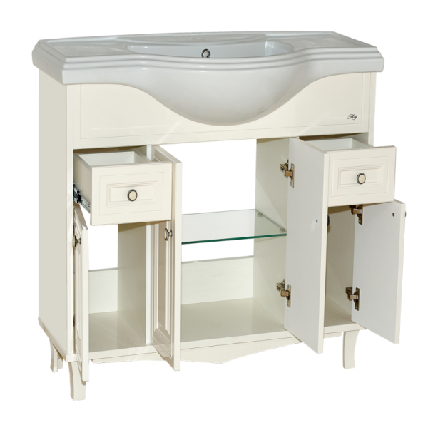 Тумба под раковину Misty Шармель 80 Л-Шрм01080-5812Я