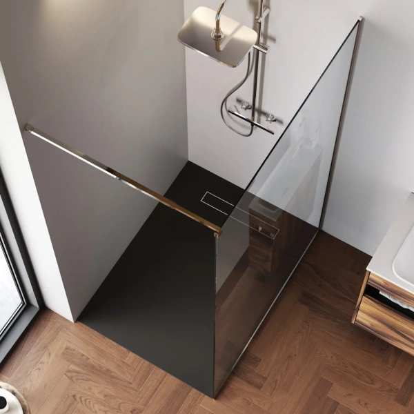 Душевая перегородка 120 см Am.Pm Func W84WI-120-F1-MTE хром