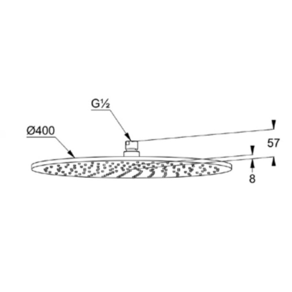 Верхний душ Kludi A-QA 6434005-00