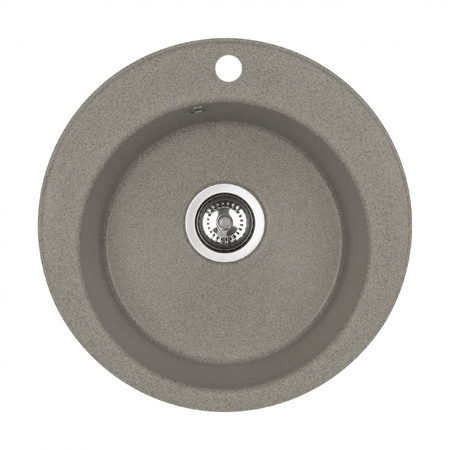 Кухонная мойка Aquaton Шелли 50 1A734732SS250 серый шелк