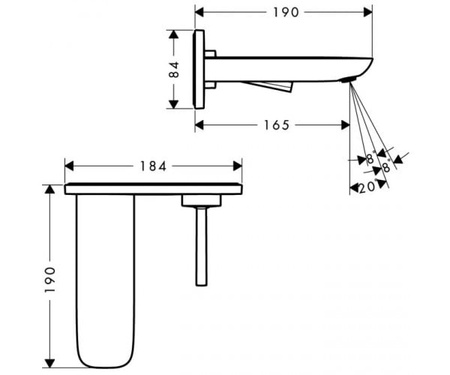 Смеситель Hansgrohe PuraVida 15084400