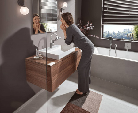 Смеситель для раковины Hansgrohe Vivenis 75030000, хром