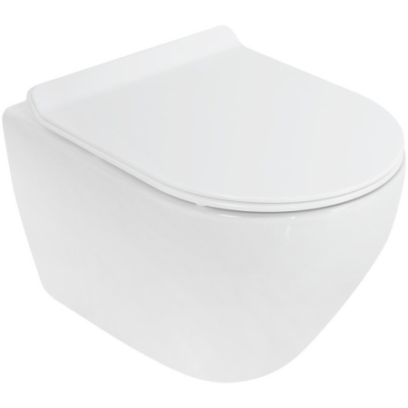 Унитаз подвесной безободковый CEZARES STYLUS CZR-513-TH-R