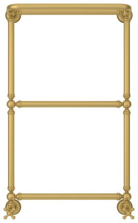 Полотенцесушитель Водяной Сунержа Ренессанс 1386 (86х50) Матовое Золото 032-0281-8650