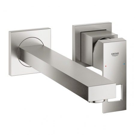 Смеситель для раковины GROHE Eurocube 23447 DC0 (23447DC0) суперсталь