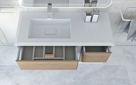 Шкаф подвесной Cezares Bellagio 54719 Rovere tabacco