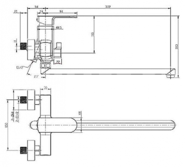 Смеситель Elghansa Scarlett 5322245 Смеситель Elghansa Scarlett 5322245