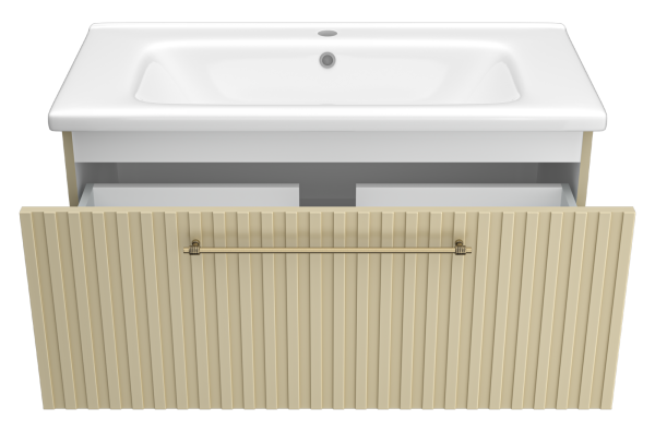 Тумба с раковиной  Brevita Alicante 90  УТ000015787