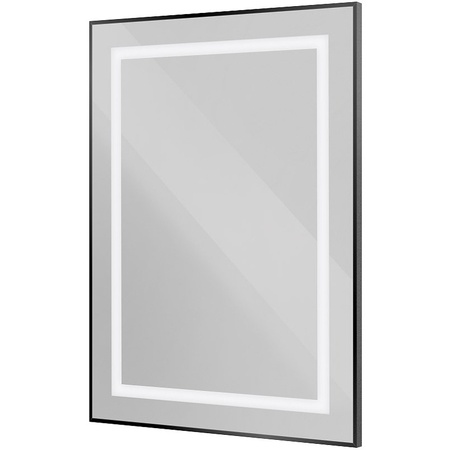 Зеркало (60х80) BelBagno Kraft SPC-KRAFT-600-800-SENS-NERO с подсветкой