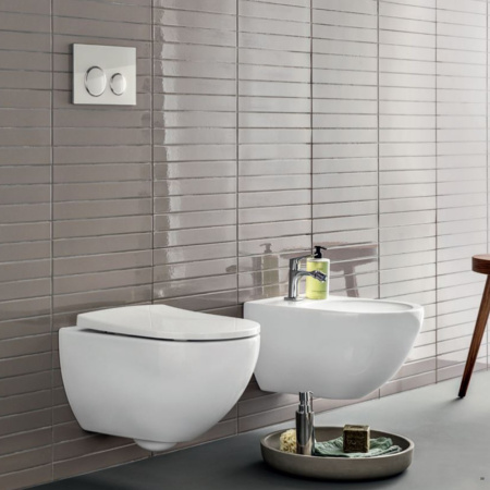 Биде подвесное стандартное GEBERIT Acanto 500.601.01.2 Биде подвесное стандартное GEBERIT Acanto 500.601.01.2