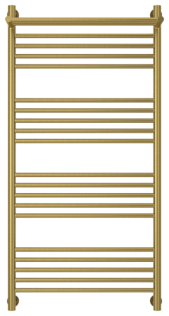 Полотенцесушитель Водяной Сунержа Богема с полкой + (120х60) Состаренная Латунь 051-0223-1260