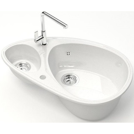 Кухонная мойка Marrbaxx Эмма Z13 Z013Q001 белый