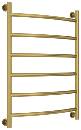 Полотенцесушитель Водяной Выгнутая Сунержа Галант + (80х60) Состаренная Латунь 051-0200-8060