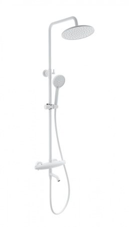 Душевая система с термостатом WONZON & WOGHAND CAPSULE, белый матовый WW-B3031-A3-MW