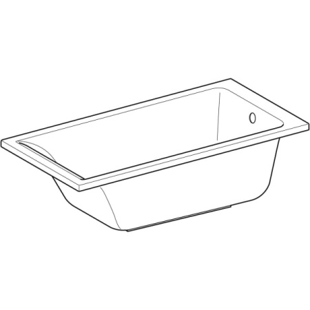Прямоугольная ванна Geberit Renova Plan 554.300.01.1