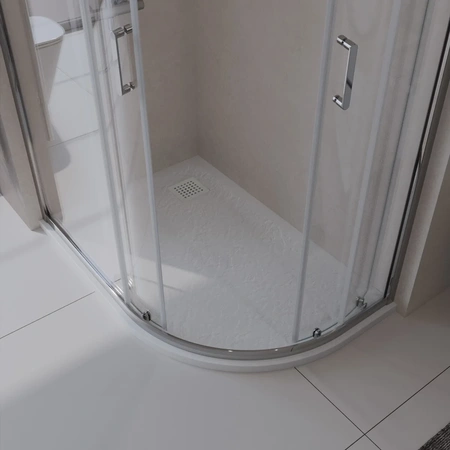 Поддон из искусственного мрамора BelBagno TRAY-MR-UNO-RH-120/80-550-35-W-L-BO с сифоном белый матовый