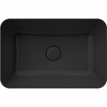 Раковина накладная (55х36) Kerama Marazzi Plaza PLR.NN.wb.55\BLK.M