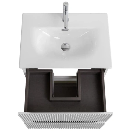 Тумба под раковину 50 BelBagno Uno UNO-MINI-500-2C-SO-BO белый матовый, без раковины