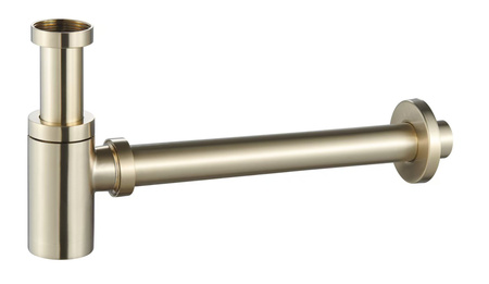 Сифон для раковины BelBagno BB-SMT2-BORO брашированное золото