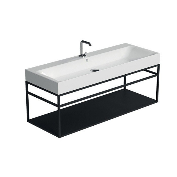 Раковина подвесная (120х45) Kerasan Cento 353401*1 белый