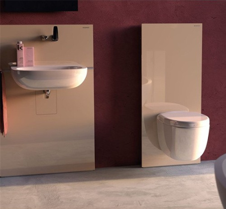 Сантехнический модуль Geberit Monolith для подвесного унитаза, 101 см, 131.021.TG.5