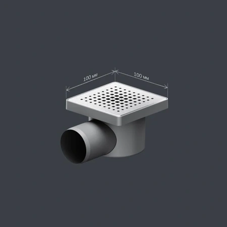 Дренажный трап Am.Pm PrimeFlow W02BD-P11-010-01SB хром матовый