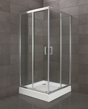Душевой уголок (80х80) BelBagno UNO-195-A-2-80-C-Cr