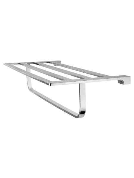 Полотенцедержатель с полкой WONZON & WOGHAND ECLIPSE, хром WW-9181