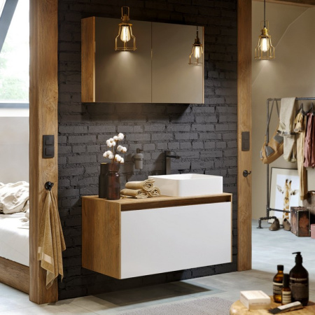 Фасад тумбы Aqwella Mobi 100 MOB0710DB