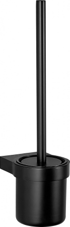 Туалетный ершик в комплекте WONZON & WOGHAND CARBON, черный WW-7729