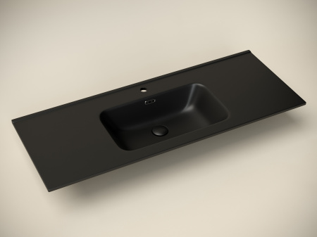 Раковина накладная (121х46,5) Sancos  Element CN7006MB