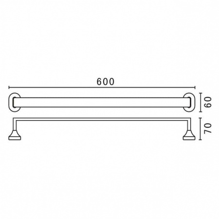 Полотенцедержатель Art&Max AM-4024B