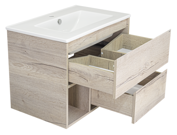 Тумба под раковину Misty Дунай 75  П-Ду01075-31541Я