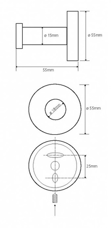 Крючок  Bemeta NEO 104106065