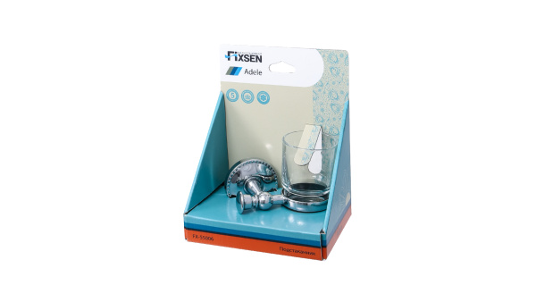 Держатель зубных щеток FIXSEN ADELE одинарный FX-55006