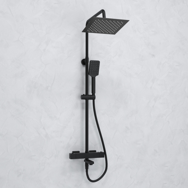 Душевая система WasserKRAFT A299.255.130.BM Thermo