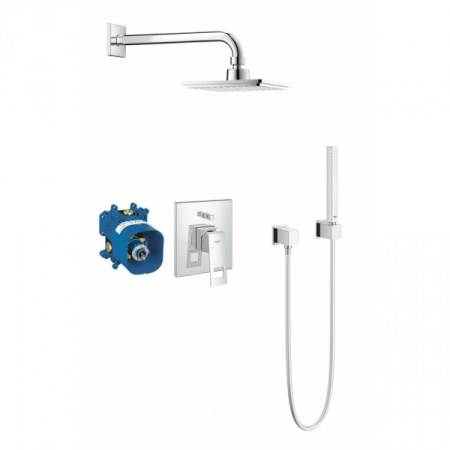 Комплект для ванной комнаты Grohe Eurocube 23409 000 (23409000) хром 