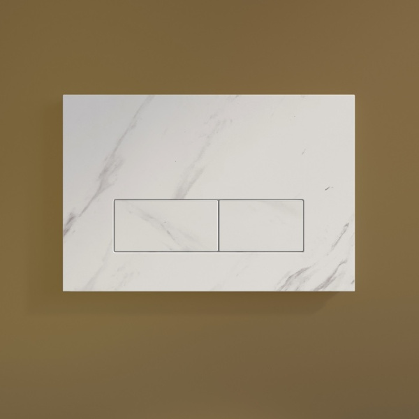 Клавиша смыва IDDIS белый мрамор On-X 001 (ONX01W0i77)