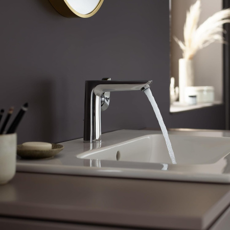 Смеситель для раковины с донным клапаном Hansgrohe Talis E 71754000 хром