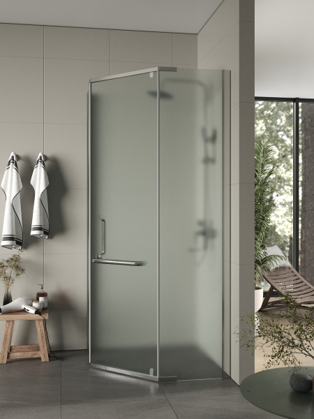 Душевой уголок без поддона (86х86) Agger A03-090MCR/G хром