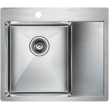 Кухонная мойка Paulmark  Flank PM225951-BSL брашированная нерж. сталь левая