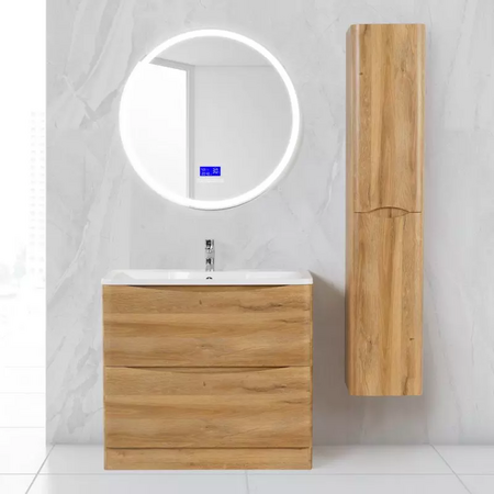 База под раковину подвесная BelBagno ACQUA-1000-2C-PIA-RR Rovere Rustico