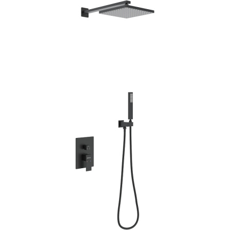 Душевая система Berges Wasserhaus Nardis 2S Black 071002